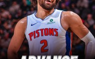 逆境重生之质！活塞成为NBA历史第15支从1-3落后中翻盘晋级的球队
