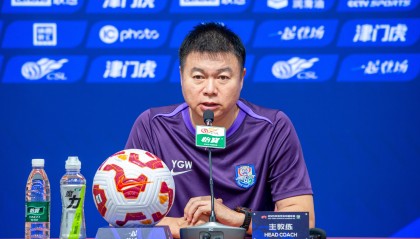 沙巴体育官方网站-于根伟：对球员整体的表现满意，我们还有一场艰苦的比赛要踢