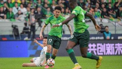 沙巴体育-【中超】杨立瑜法比奥连续破门 国安2比0大连人